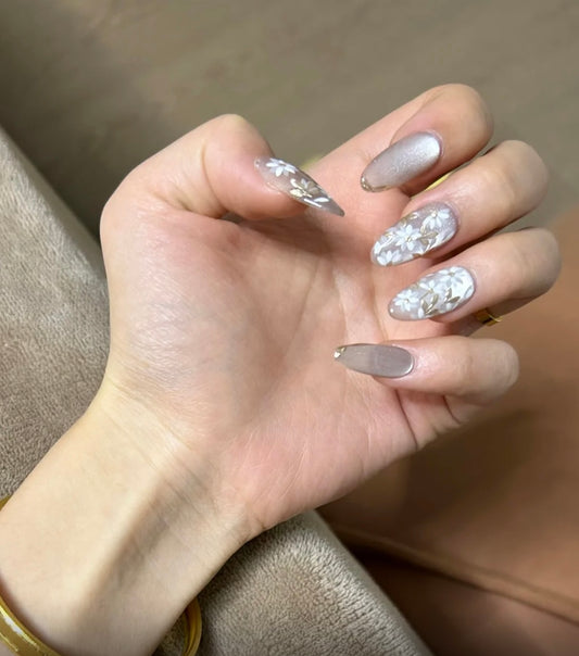 Gardenia Pearl | Medium Oval